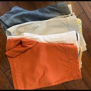 Lot of 3 J Crew/ Banana Republic Cotton Shorts